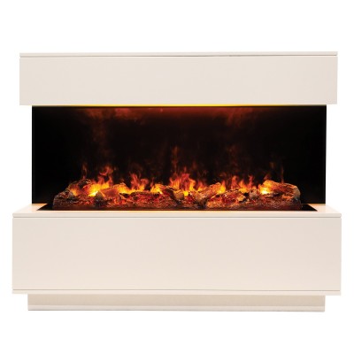 Электрокамин Modern CST1000 WT-P614 с очагом 3D Cassette 1000