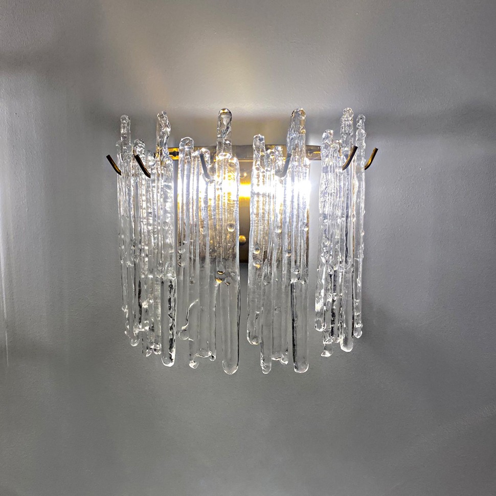 Настенный светильник Delight Collection 771331 gold/clear