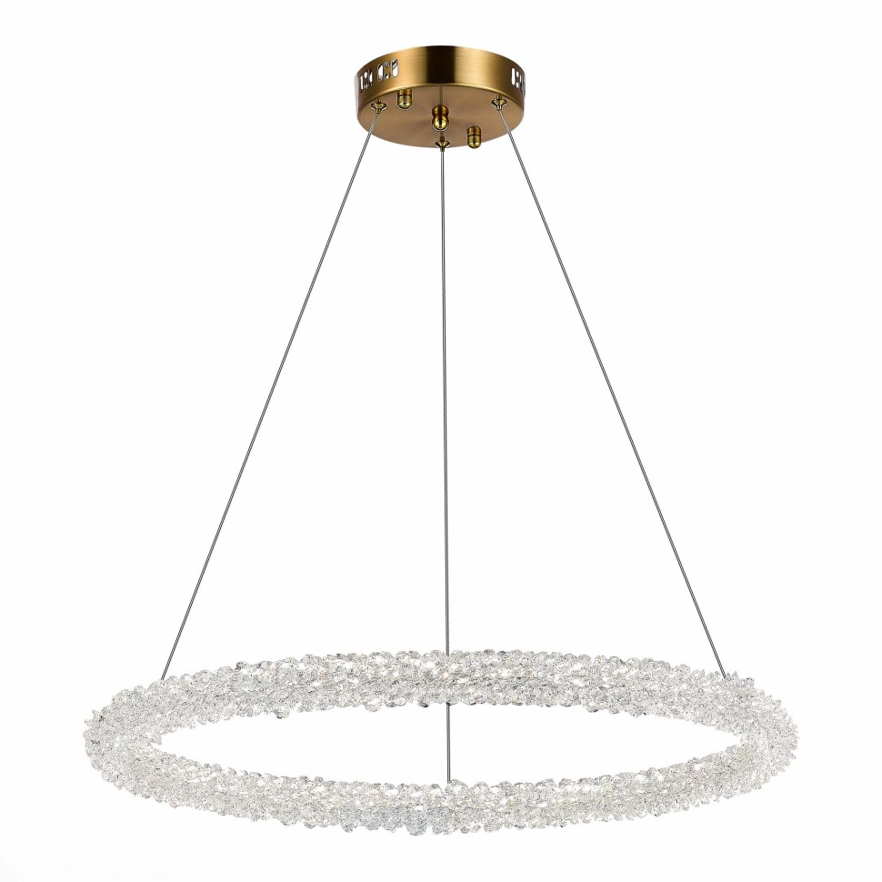 SL6110.213.01 Люстра подвесная ST-Luce Золотистый/Золотистый LED 1*35W 3000 - 6500K