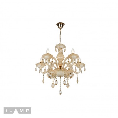 Подвесная люстра iLamp Asia 81072-6 WH (Уцененный товар)