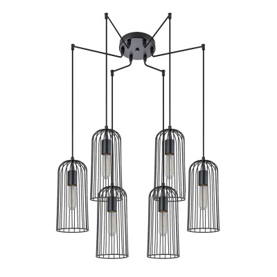 Светильники Подвесные Escada 10198/6 E27*60W Black