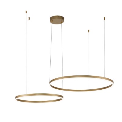 INDIGO Подвесной светильник GALASS 14001/2P Gold