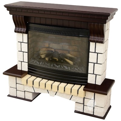 Каминокомплект Inter Flame Экстер с очагом Foton 26