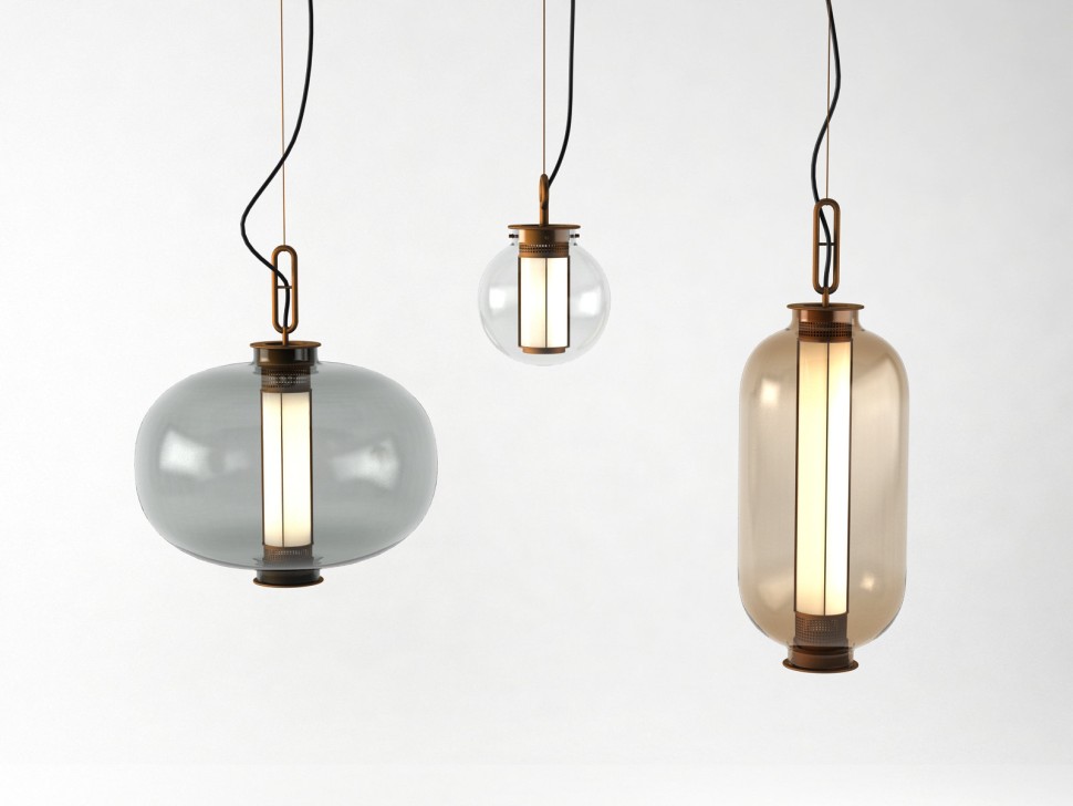 Подвесной светильник Delight Collection 10082P/AL amber