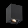 ST109.407.01 Светильник потолочный Черный GU10 1*50W  L100xW100xH123 220V Без ламп