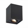 ST109.407.01 Светильник потолочный Черный GU10 1*50W  L100xW100xH123 220V Без ламп