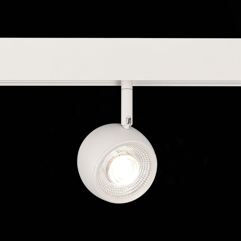 ST355.546.10 Магнитный трековый светильник Белый LED 1*10W 4000K 470Lm Ra>80 36° IP20 L120xW50xH176