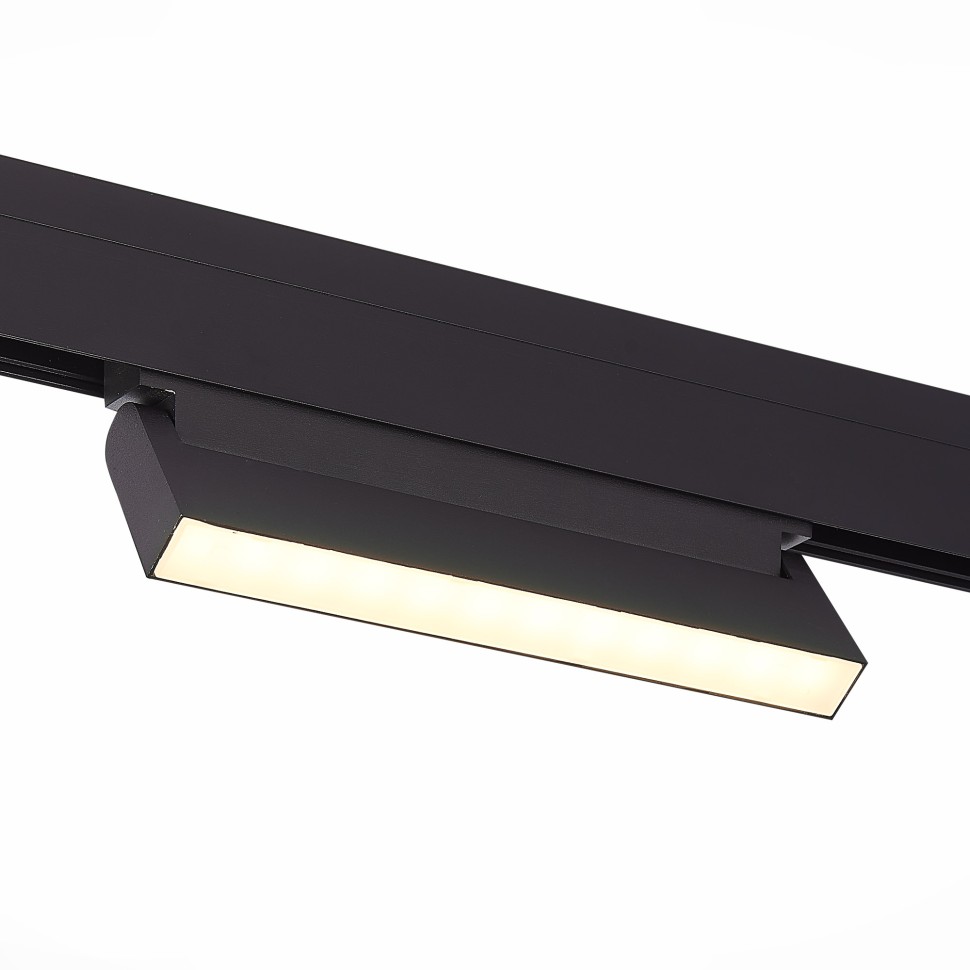 ST363.436.12 Магнитный трековый светильник Черный LED 1*12W 3000K 720Lm Ra>90 120 IP20 L219xW22xH108 48V