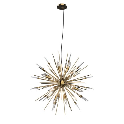 Люстра Delight Collection MD2094-12A gold/clear crystal