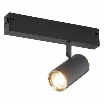 ST504.436.01 Св-к трек. Черный GU10 1*50W  IP20 L104xW54xH111 180-240V Без ламп
