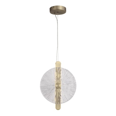 SL6141.303.01 Светильник подвесной ST-Luce бронза/прозрачный LED 1*11W 4000K