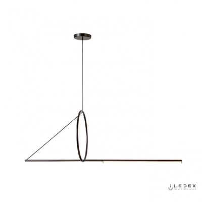 Подвесной светильник iLedex ZOOM 8075P/S-18W-3000K MATT BLACK&amp;WHITE