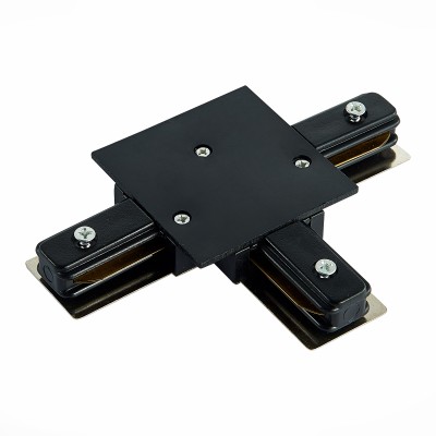 ST013.439.00 Коннектор T-образный для однофазного встраиваемого шинопровода ST-Luce Черный