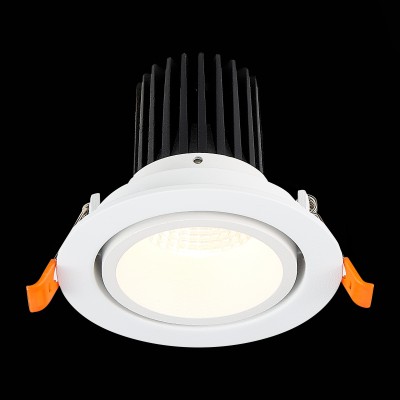 ST705.548.10 Св-к встр. Белый LED 1*10W 4000K 750Lm Ra&gt;90 38° IP20 D102xH85 170-240V