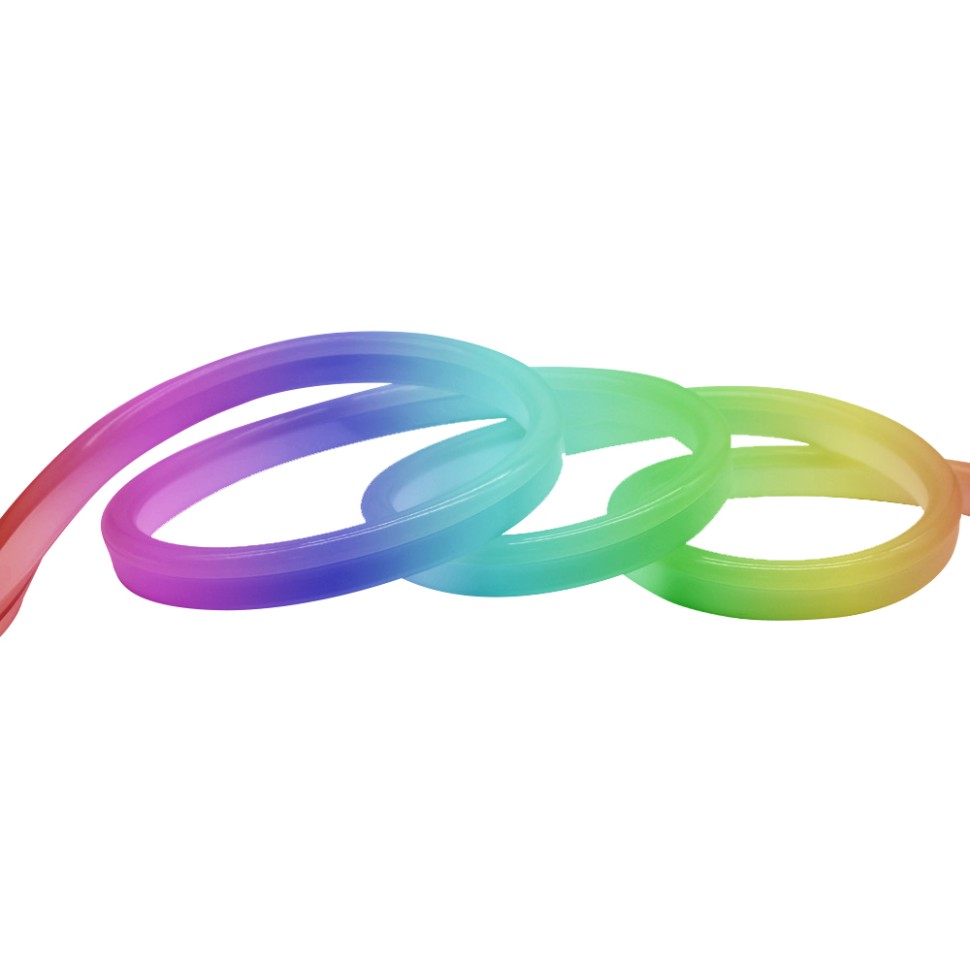 Неоновая лента светодиодная SMD 220В 5050, 60 LED/м, 11 Вт/м, 220В , IP65, Цвет: РГБ NE-2180-220-11-RGB-65 007380