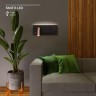 Бра Elektrostandard Fant R LED чёрный/золото (MRL LED 1113)