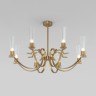 Люстра на штанге Eurosvet 60141/8 латунь