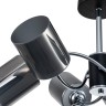 Люстры На штанге Escada 661/6PL E27*60W Black/Chrome