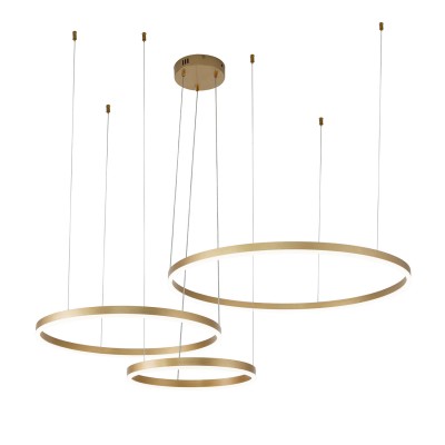 INDIGO Подвесной светильник GALASS 14001/3P Gold