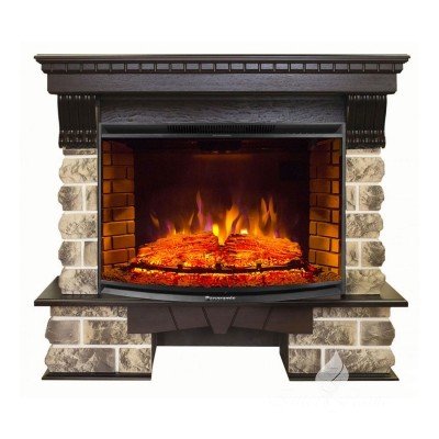 Каминокомплект Inter Flame Экстер Кавказ с очагом Antares 33