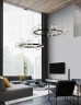 Люстра Delight Collection 771120 (KM1294P-15 black/clear)