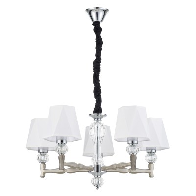 Люстры Подвесные Escada 672/5S E27*60W Nickel