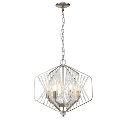 INDIGO Подвесной светильник BALLO 12004/6P Nickel