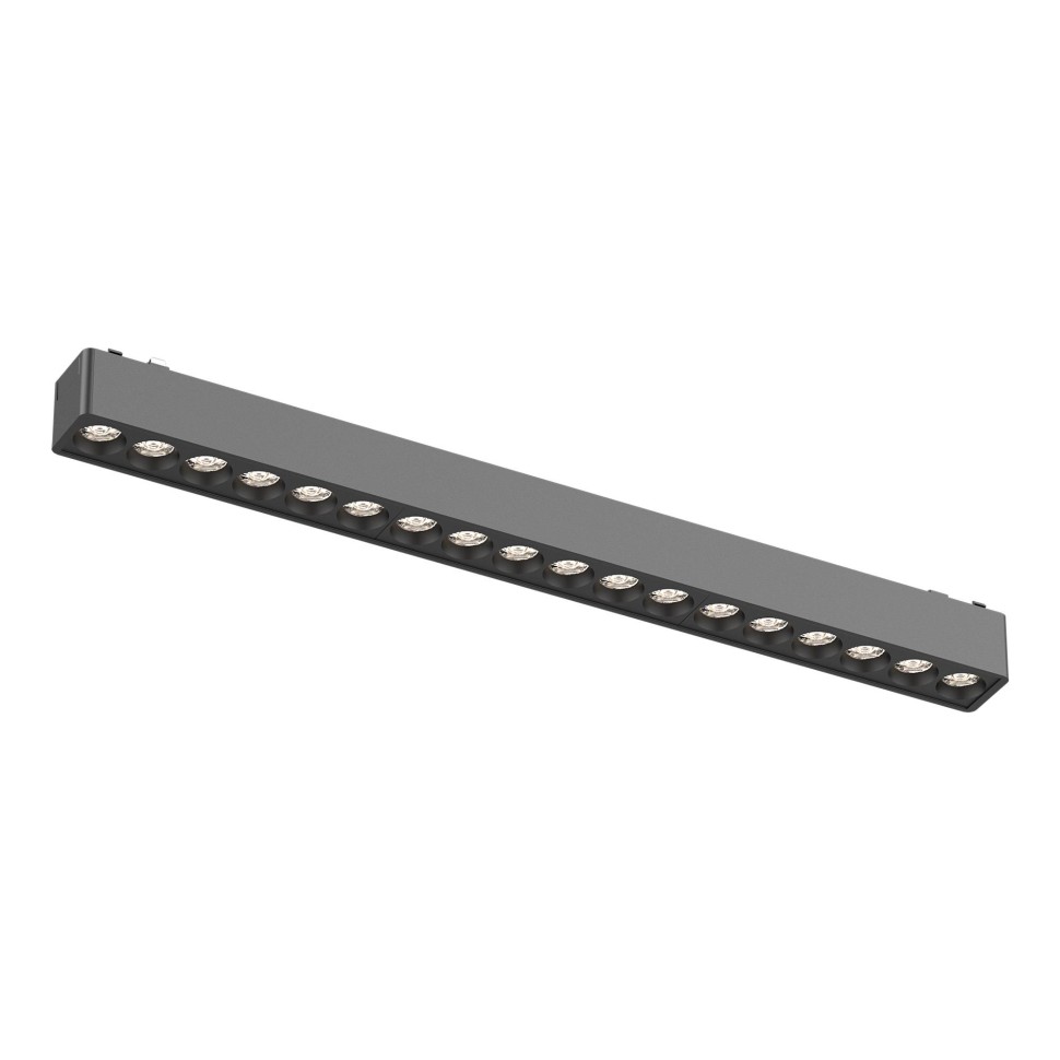 ST673.446.18 Магнитный трековый светильник Черный LED 1*18W 4000K 1 560Lm Ra>90 36° IP20 L338xW26xH2