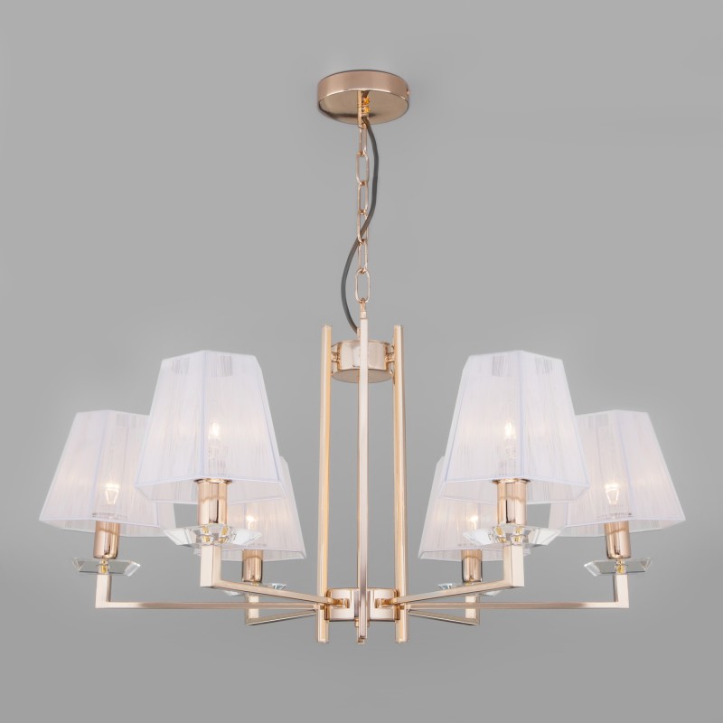 Подвесная люстра Eurosvet 60114/6 золото