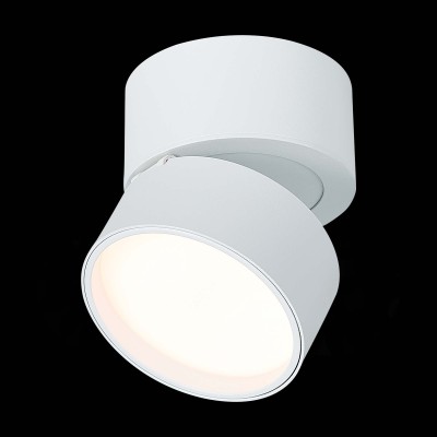 ST651.532.09 Светильник потолочный поворотный Белый LED 1*9W 3000K 720Lm Ra&gt;90 120° IP20 D85xH87 170