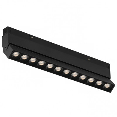 Светильник трековый магнитный поворотный iLEDEX TECHNICAL VISION 4822-003-L236-12W-38DG-4000K-BK