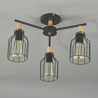 Люстры На штанге Escada 469/3PL E27*60W Black