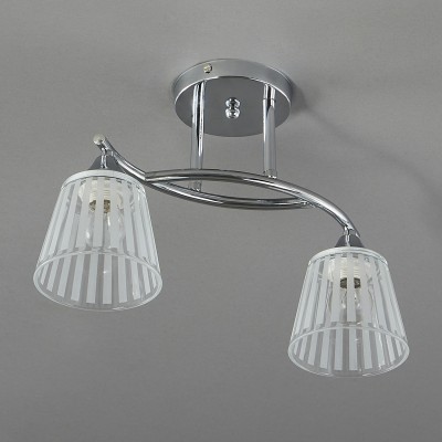 Люстры На штанге Escada 1124/2PL E27*60W Chrome