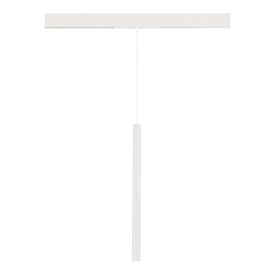 ST683.536.08 Магнитный трековый светильник Белый LED 1*8W 3000K 450Lm Ra90 24° IP20 D30xH500 48V