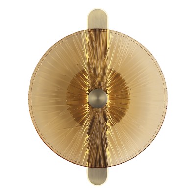 SL6141.311.01 Светильник настенный ST-Luce бронза/янтарь LED 1*11W 4000K