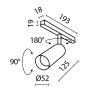 Трековый светильник Technical TR032-2-12W3K-S-W