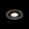 ST702.338.12 Св-к встр. Черный LED 1*12W 3000K 900Lm Ra80 24° IP20 D90xH92 180-240V