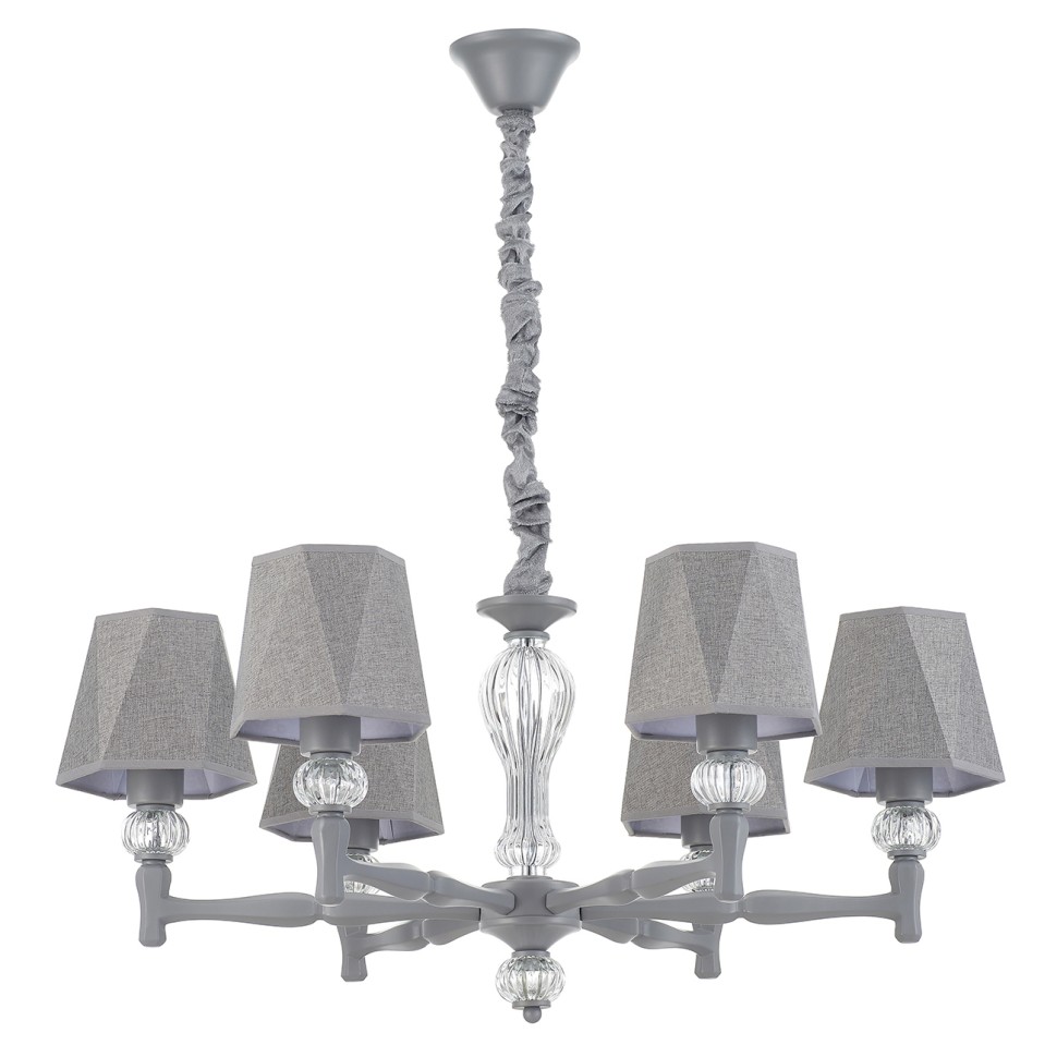 Люстры Подвесные Escada 672/6S E27*60W Grey