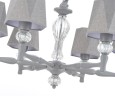 Люстры Подвесные Escada 672/6S E27*60W Grey