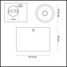 Накладной светильник Odeon Light 6668/1CL
