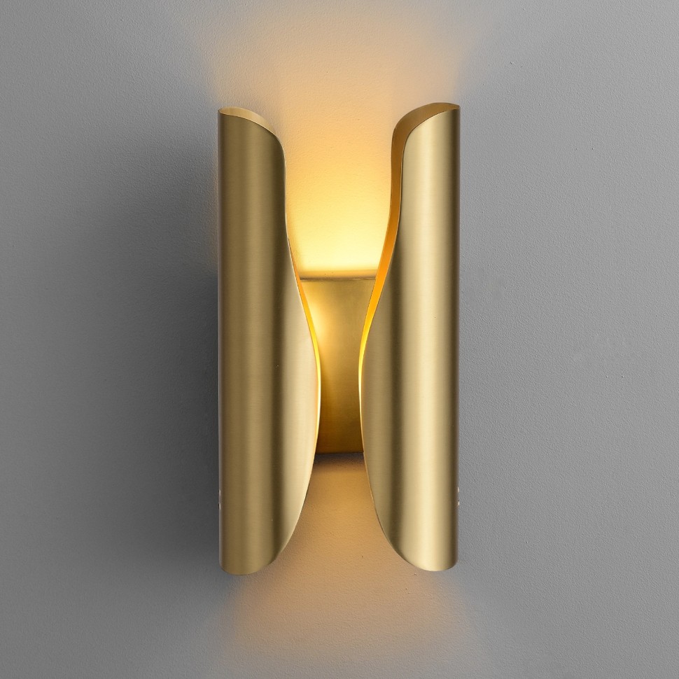 Настенный светильник Delight Collection MT8901-2W  brass