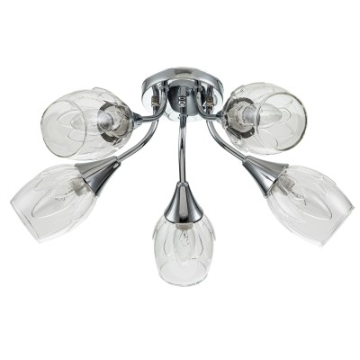 Люстры Потолочные Escada 670/5P E14*40W Chrome