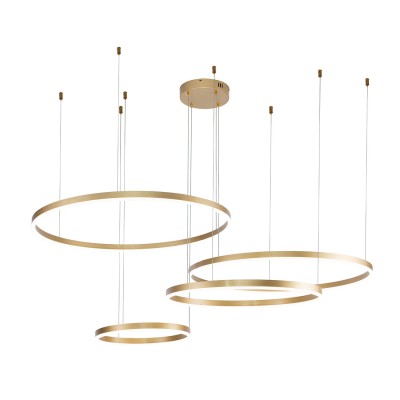 INDIGO Подвесной светильник GALASS 14001/4P Gold