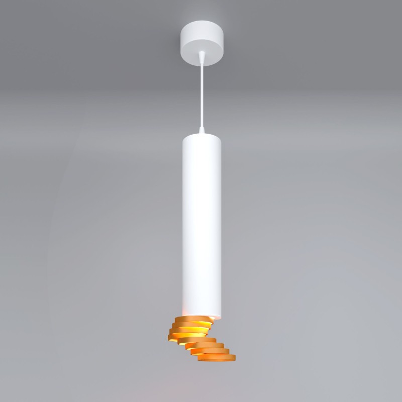 Подвесной светильник Elektrostandard DLN103 GU10 белый/золото