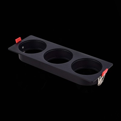 ST052.408.03 Встраиваемый корпус для светодиодного модуля серии ST850, ST851 ST-Luce Черный