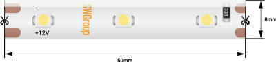 Лента светодиодная SWG SWG360 SWG360-12-4.8-Y-65-M 010112
