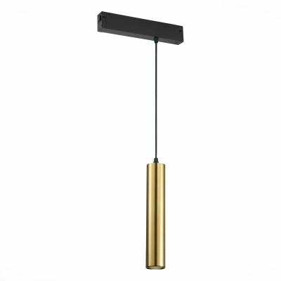 ST507.303.01 Св-к трек. Золотистый GU10 1*50W  IP20 D54xH290 180-240V Без ламп