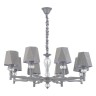Люстры Подвесные Escada 672/8S E27*60W Grey