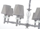 Люстры Подвесные Escada 672/8S E27*60W Grey