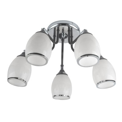 Люстры Потолочные WIKI 1111/5P 5хЕ27х60W хр ESCADA